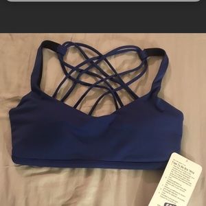 LuluLemon Free to Be Bra- royal blue